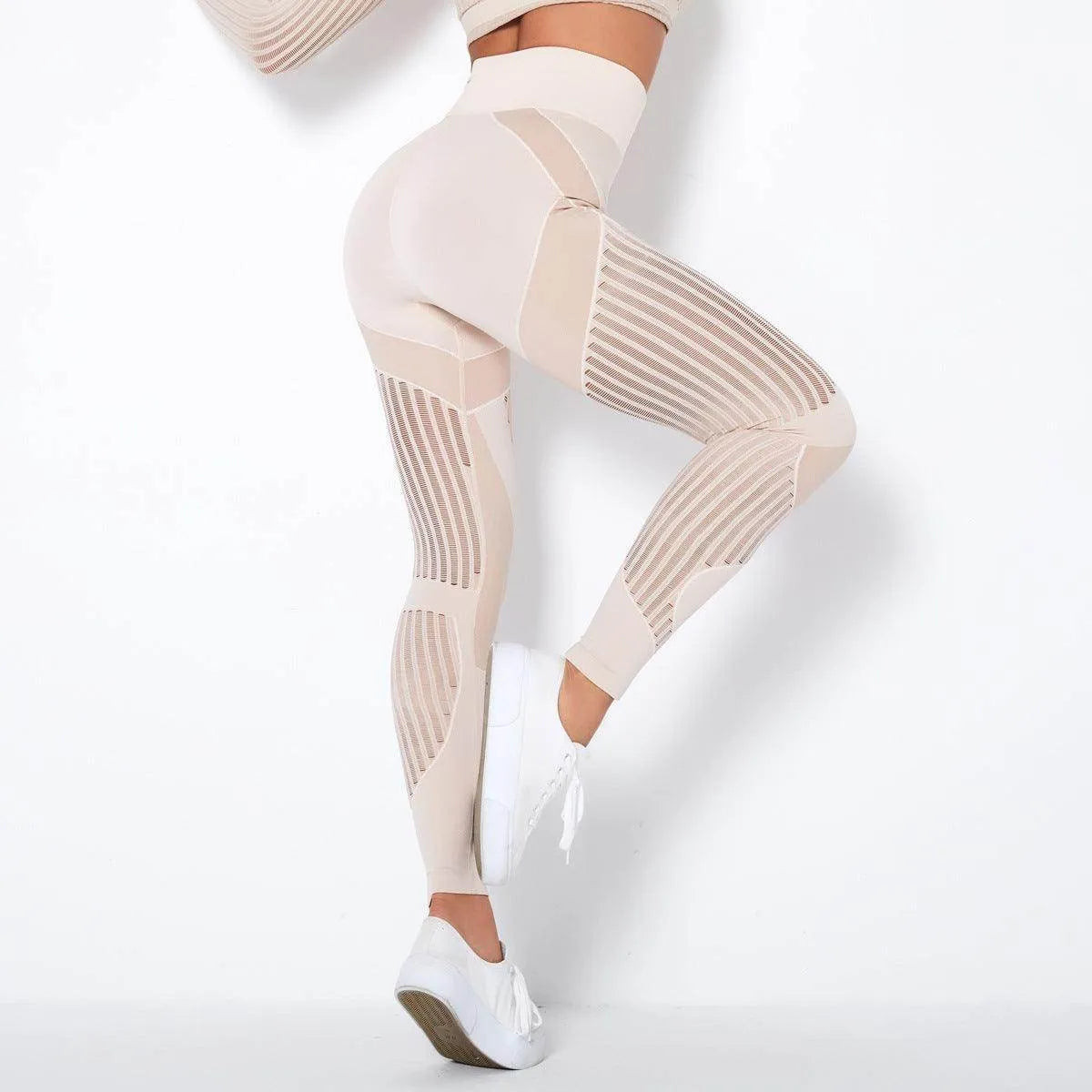 Hip-lifting Elastic Tight-fitting Bottoming Shaping Sweatpants Seamless Yoga Pants - Anam Online