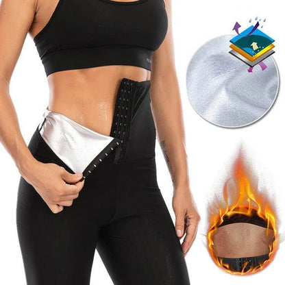 Sauna Long Pants Fitness Exercise Hot Thermo Sweat Leggings Training Slimming Pant - Anam Online