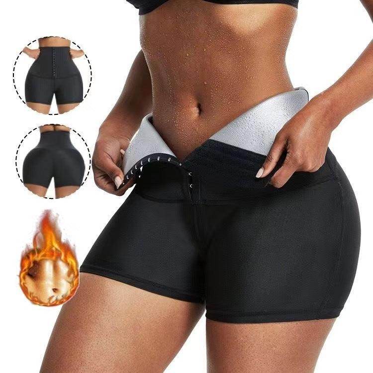 Slimming Pants Waist Trainer Shapewear Tummy Hot Thermo Sweat Leggings Fitness Workout Sweat Sauna Pants Body Shaper - Anam Online