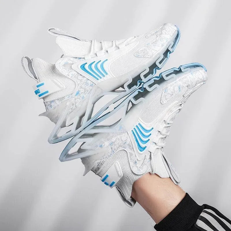 Cool Men Running Sneakers Mesh Breathable Sports Shoes - Anam Online