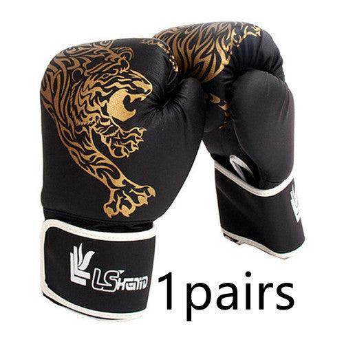 Flame Tiger Boxing Gloves Boxing Training Gloves - Anam Online