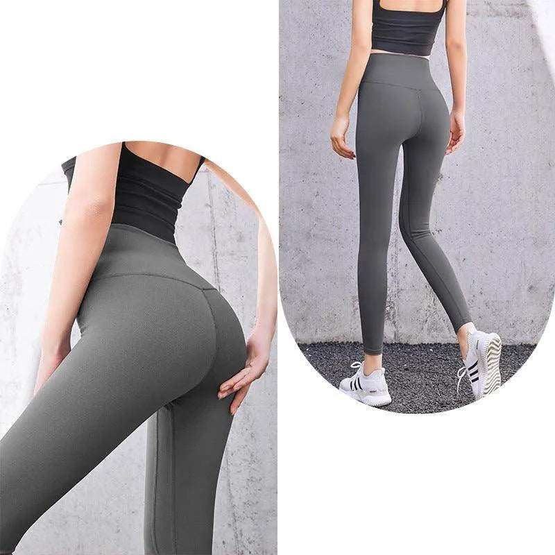 Fitness Yoga Pants High Waist Leggings Running Sports - Anam Online