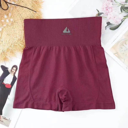 Grid Design Shorts Gym Yoga High Waist Fitness Sports Pants Women - Anam Online