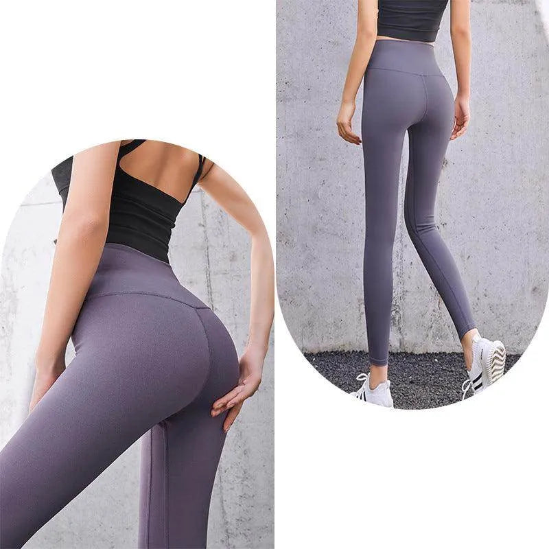 Fitness Yoga Pants High Waist Leggings Running Sports - Anam Online
