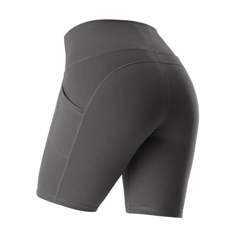 High Waist Fitness Gym Workout Leggings With Pockets Athletic Yoga Pants Slim Hips Lifting Pants - Anam Online