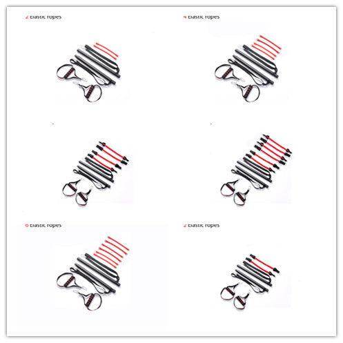 Body Workout Trainer Bar with Resistance Bands Rubber Buckles - Anam Online