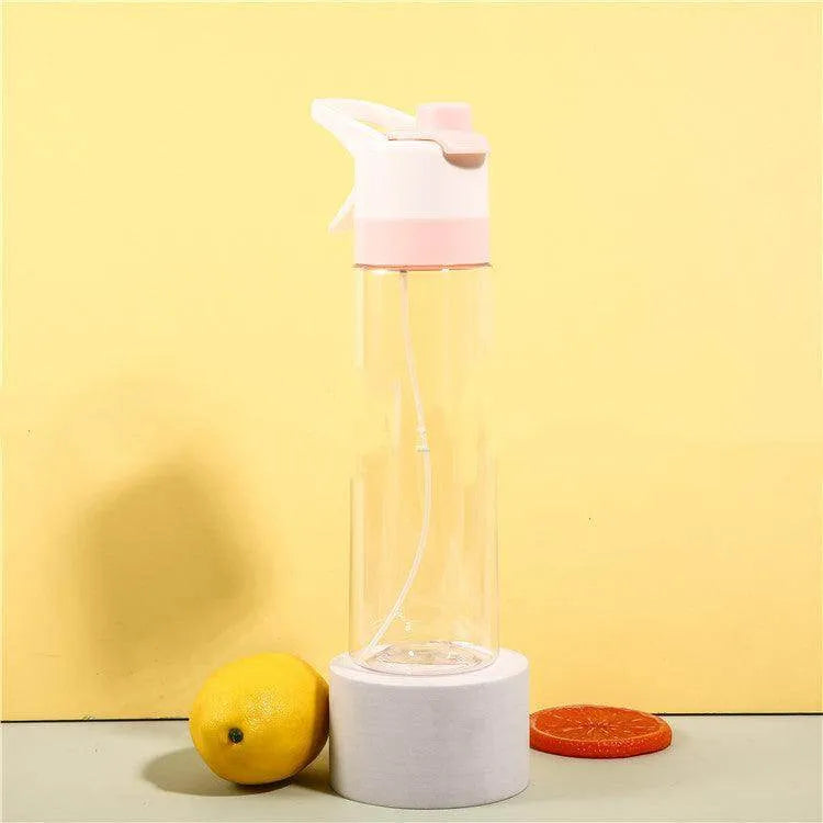Sport Fitness Water Cup Large Capacity Spray Bottle Drink Travel Bottles - Anam Online