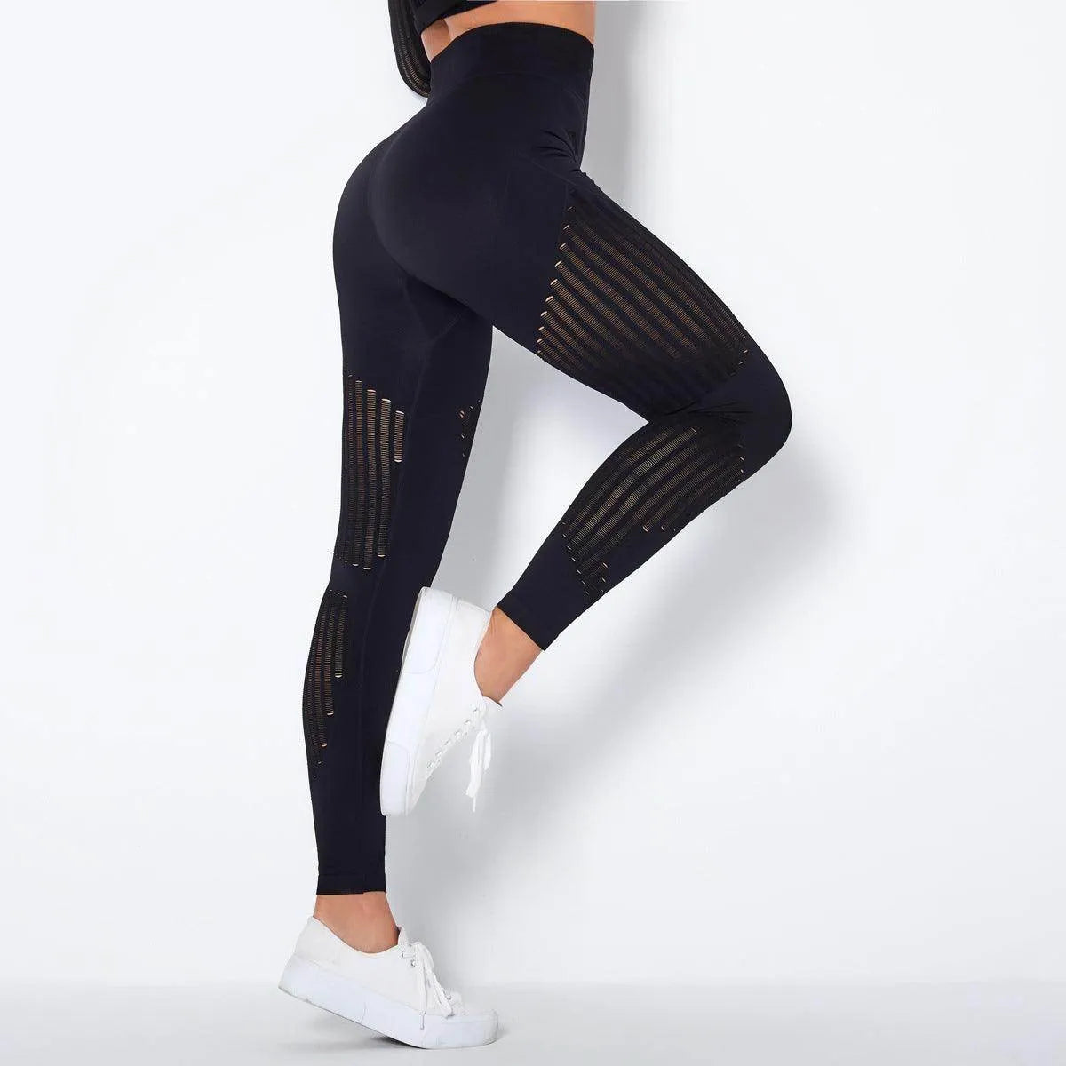 Hip-lifting Elastic Tight-fitting Bottoming Shaping Sweatpants Seamless Yoga Pants - Anam Online