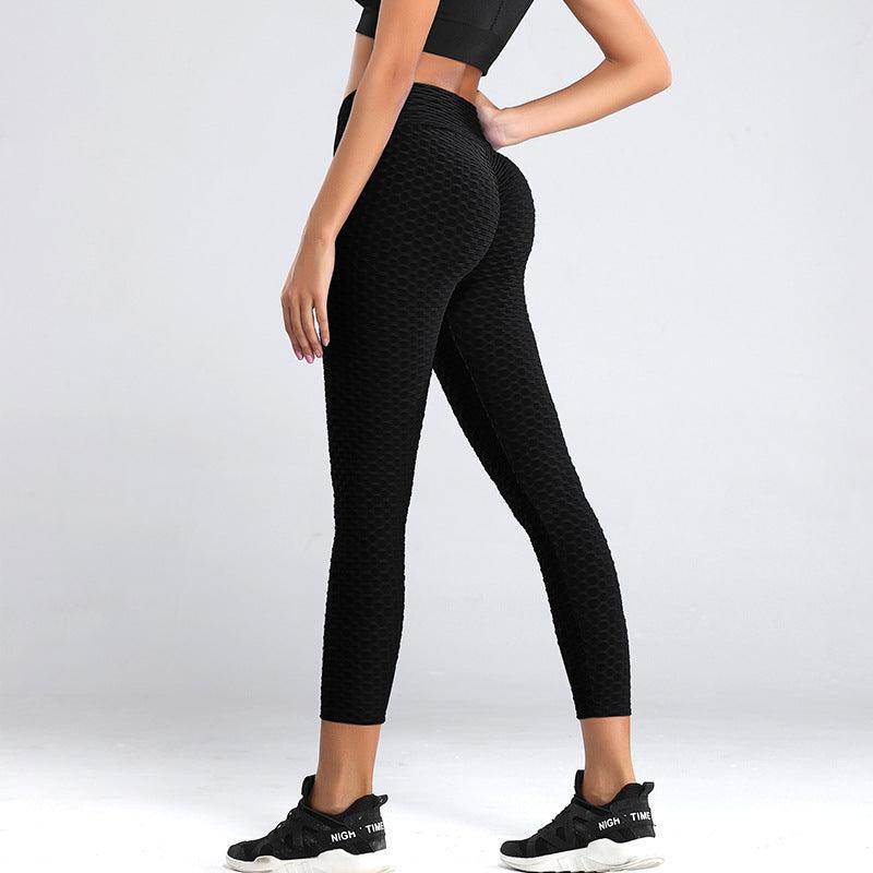 Fitness Yoga Pants Women's Tummy Control High Waist Leggings Running - Anam Online
