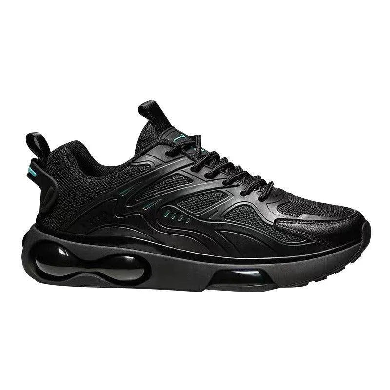 Black sneaker on a white background