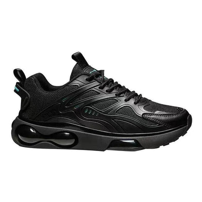 Black sneaker on a white background