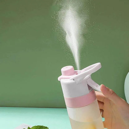 Sport Fitness Water Cup Large Capacity Spray Bottle Drink Travel Bottles - Anam Online