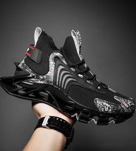 Cool Men Running Sneakers Mesh Breathable Sports Shoes - Anam Online