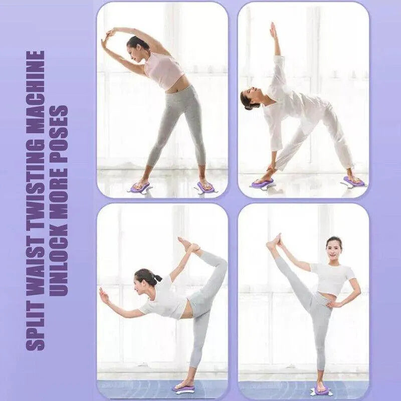 2pcs Twist Waist Disc Board Twister Aerobic Exercise Foot Massage Fitness Trainer - Anam Online
