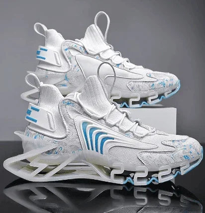 Cool Men Running Sneakers Mesh Breathable Sports Shoes - Anam Online