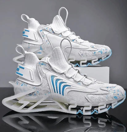 Cool Men Running Sneakers Mesh Breathable Sports Shoes - Anam Online