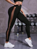 Hollow Tie Dye Printed Yoga Pants High Waist Butt Lift Seamless Sports Gym Fitness Leggings Slim Pants For Women Tight Trousers - Anam Online