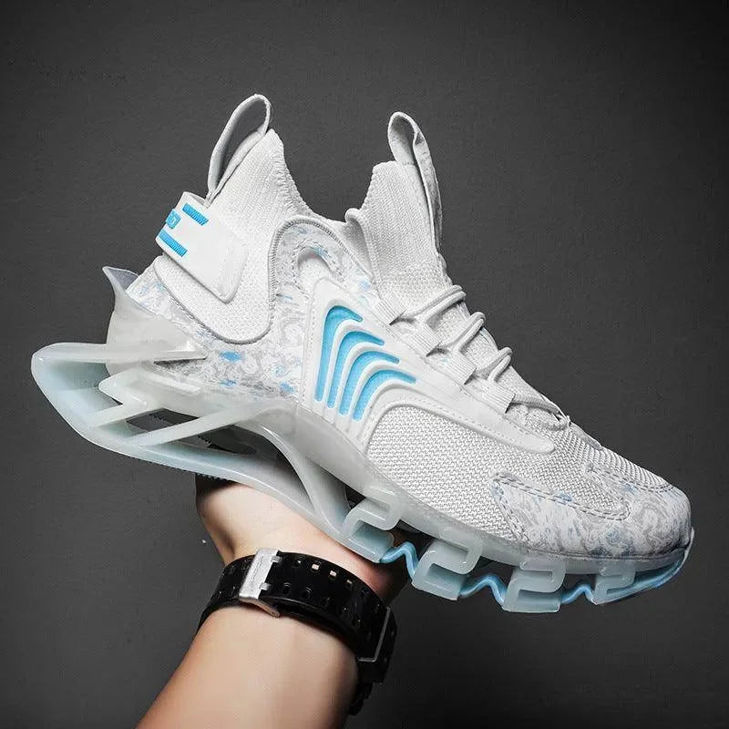 Cool Men Running Sneakers Mesh Breathable Sports Shoes - Anam Online